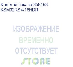 купить kingston dram 16gb 3200mhz ddr4 ecc reg cl22 dimm 1rx4 hynix d rambus ean: 740617308105 (ksm32rs4/16hdr) kingston