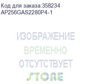 купить ap256gas2280p4-1 (твердотельный накопитель apacer as2280p4, m.2 (80 мм) nvme 1.3 pcie gen3 x4, 3d tlc, 256 гб(256gb,apacer,m.2 2280))