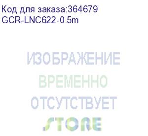 купить greenconnect патч-корд prof плоский прямой 0.5m, utp медь кат.6, желтый, позолоченные контакты, 30 awg, gcr-lnc622-0.5m, ethernet high speed 10 гбит/с, rj45, t568b