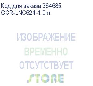 купить greenconnect патч-корд prof плоский прямой 1.0m, utp медь кат.6, красный, позолоченные контакты, 30 awg, gcr-lnc624-1.0m, ethernet high speed 10 гбит/с, rj45, t568b