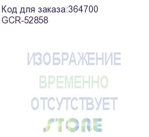 купить gcr патч-корд prof плоский прямой 2.0m, utp медь кат.6, белый, 30 awg, ethernet high speed 10 гбит/с, rj45, t568b, gcr-52858 (greenconnect)