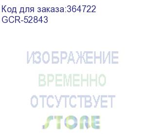 купить gcr патч-корд prof плоский прямой 5.0m, utp медь кат.6, зеленый, 30 awg, ethernet high speed 10 гбит/с, rj45, t568b, gcr-52843 (greenconnect)