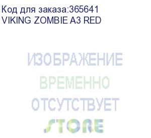 купить кресло игровое zombie a3 черный/красный искусственная кожа крестовина пластик (viking zombie a3 red)