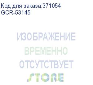 купить gcr патч-корд прямой 2.0m utp кат.5e, черный, правый угол, литой, ethernet high speed, rj45, t568b, gcr-53145 (greenconnect)