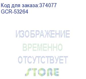 купить gcr удлинитель для гарнитуры 0.3m jack 3,5mm/jack 3,5mm черный, желтая окантовка, 28awg, m/f (greenconnect) gcr-53264