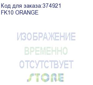 купить клавиатура a4tech fstyler fk10 черный/оранжевый usb (fk10 orange) a4tech