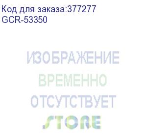 купить gcr кабель 1.5m аудио stereo jack 6,35mm/jack 6,35mm черный, al case черный, желтая окантовка, m/m, gcr-53350 (greenconnect)