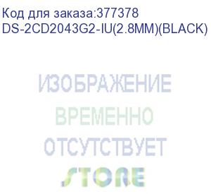 купить видеокамера ip hikvision ds-2cd2043g2-iu(2.8mm)(black) 2.8-2.8мм цветная корп.:черный (ds-2cd2043g2-iu(2.8mm)(black)) hikvision