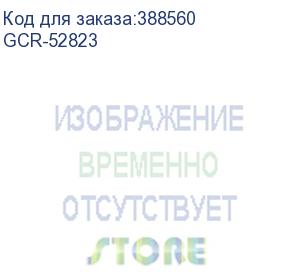 купить gcr патч-корд prof плоский прямой 1.0m, utp медь кат.6, желтый, 30 awg, ethernet high speed 10 гбит/с, rj45, t568b, gcr-52823 (greenconnect)