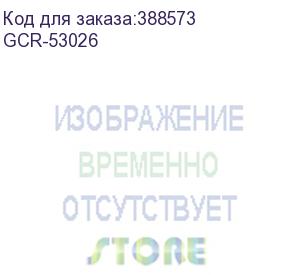 купить gcr патч-корд прямой 0.3m lszh utp кат.6, желтый, 24 awg, литой без фиксатора, ethernet high speed, rj45, t568b, gcr-53026 (greenconnect)