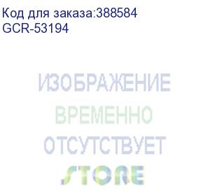 купить gcr патч-корд прямой 0.5m utp кат.5e, черный, нижний угол, литой, ethernet high speed, rj45, t568b, gcr-53194 (greenconnect)