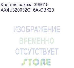купить 32gb adata ddr4 3200 dimm gammix d20 black gaming memory ax4u320032g16a-cbk20 non-ecc, cl16, 1.35v, heat shield, rtl, (933980)