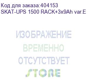 купить 8952 источник бесперебойного питания skat-ups 1500 rack+3x9ah исп. e (бастион) skat-ups 1500 rack+3x9ah var.e