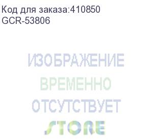 купить gcr удлинитель активный 10.0m usb 2.0, am/af, gold, черно-прозрачный, с усилителем сигнала premium, разъём для доп.питания, 24/22 awg (greenconnect) gcr-53806