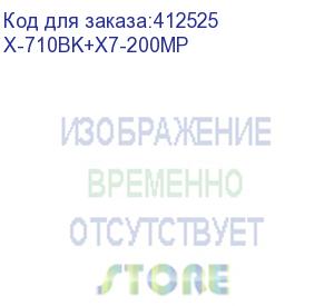 купить мышь a4tech x-7120, игровая, оптическая, проводная, usb, черный (x-710bk+x7-200mp) x-710bk+x7-200mp
