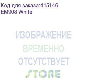 купить мышь игровая проводная dareu em908 white (белый), dpi 600-10000, подсветка rgb, usb кабель 1,8м, размер 122.36x66.79x39.83мм