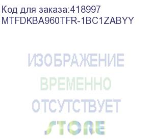 купить micron ssd 7450 pro, 960gb, m.2(22x80mm), nvme, pcie 4.0 x4, 3d tlc, r/w 5000/1400mb/s, iops 520 000/82 000, tbw 1700, dwpd 1 (12 мес.) (crucial) mtfdkba960tfr-1bc1zabyy