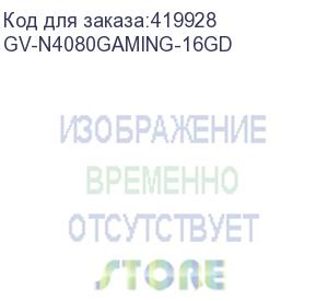 купить видеокарта gigabyte nvidia geforce rtx 4080, gv-n4080gaming-16gd, 16гб, gddr6x, ret