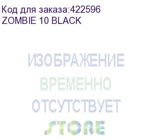 купить кресло игровое zombie 10, на колесиках, текстиль/эко.кожа, черный (zombie 10 black) zombie 10 black