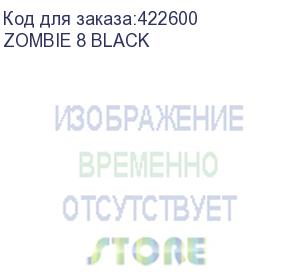 купить кресло игровое zombie 8, на колесиках, эко.кожа, черный (zombie 8 black) zombie 8 black