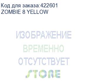 купить кресло игровое zombie 8, на колесиках, эко.кожа, черный/желтый/желтый (zombie 8 yellow) zombie 8 yellow