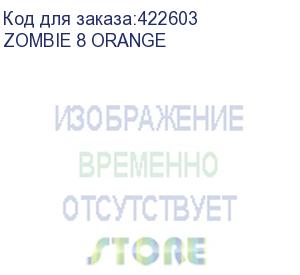 купить кресло игровое zombie 8, на колесиках, эко.кожа, черный/оранжевый/оранжевый (zombie 8 orange) zombie 8 orange