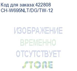 купить кресло бюрократ ch-w695nlt, на колесиках, сетка/ткань, темно-серый (ch-w695nlt/dg/tw-12) (бюрократ) ch-w695nlt/dg/tw-12