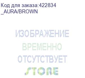 купить кресло руководителя бюрократ _aura, на колесиках, кожа, коричневый (_aura/brown) (бюрократ) _aura/brown