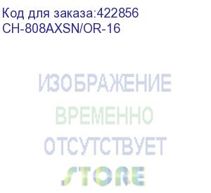 купить кресло руководителя бюрократ ch-808axsn, на колесиках, эко.кожа, черный (ch-808axsn/or-16) (бюрократ) ch-808axsn/or-16