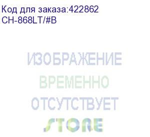 купить кресло руководителя бюрократ ch-868lt, на колесиках, эко.кожа, черный (ch-868lt/#b) (бюрократ) ch-868lt/#b