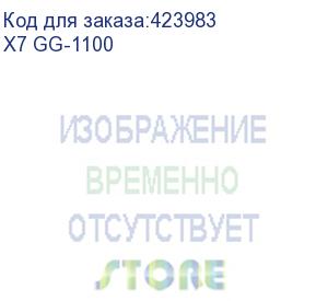 купить кресло игровое a4tech x7 gg-1100 черный/голубой текстиль/эко.кожа крестов. пластик a4tech