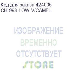 купить кресло бюрократ ch-993-low-v светло-коричневый эко.кожа низк.спин. полозья металл хром (ch-993-low-v/camel) бюрократ