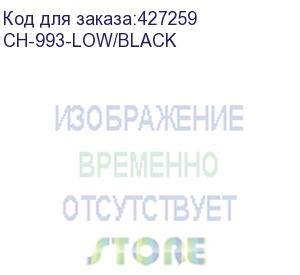 купить кресло руководителя бюрократ ch-993-low, на колесиках, эко.кожа, черный (ch-993-low/black) (бюрократ) ch-993-low/black