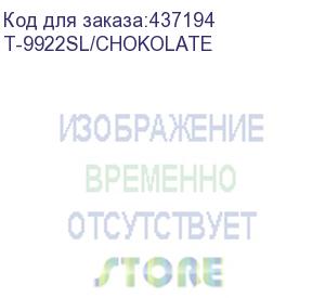 купить кресло руководителя бюрократ t-9922sl, на колесиках, кожа, темно-коричневый (t-9922sl/chokolate) (бюрократ) t-9922sl/chokolate
