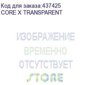 купить внешний аккумулятор (power bank) hiper core x transparent, 10000мaч, черный core x transparent