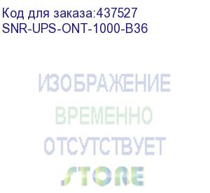 купить источник бесперебойного питания snr источник бесперебойного питания on-line snr серии base 1ква/0.9квт, 36vdc (snr-ups-ont-1000-b36)