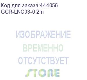 купить greenconnect патч-корд прямой 0.2m, utp кат.5e, серый, позолоченные контакты, 24 awg, литой, gcr-lnc03-0.2m, ethernet high speed 1 гбит/с, rj45, t568b