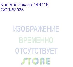 купить gcr патч-корд прямой 10.0m utp кат.5e, черный, верхний угол, литой, ethernet high speed, rj45, t568b (greenconnect) gcr-53935