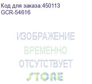 купить gcr патч-корд prof плоский 1.0m, utp медь кат.6, белый, нижний/нижний угол, ethernet high speed 10 гбит/с, rj45, t568b (greenconnect) gcr-54616