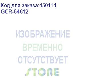 купить gcr патч-корд prof плоский 1.0m, utp медь кат.6, белый, верхний/верхний угол, ethernet high speed 10 гбит/с, rj45, t568b (greenconnect) gcr-54612