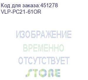 купить чехол (клип-кейс) vlp vlp-pc21-61or, для apple iphone 13, оранжевый