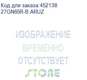 купить монитор lg ultragear 27gn65r-b 27 , черный и черный/красный (27gn65r-b.aruz) 27gn65r-b.aruz