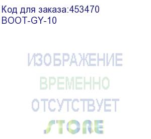 купить hyperline boot-gy-10 изолирующий колпачок для разъемов rj-45, серый (10 шт.)