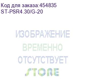 купить удлинитель силовой starwind st-psr4.30/g-20, розеток 4шт, 3x2.0 кв.мм, 20a, 30м, пвс, катушка, оранжевый (starwind)