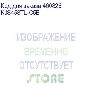 купить розеточный модуль типа keystone экран. cat.5e, rj45/110, t568a/b, серия toolless (kjs458tl-c5e) aesp