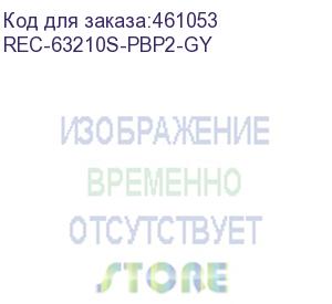 купить шкаф серверный мтк 19 , 32u, 1609x600x1000 мм, разборный, с перф. дверьми (задняя двухстворч.),серый (rec-63210s-pbp2-gy) aesp