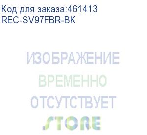 купить полка для оборудования в серверный шкаф / серверную стойку, 19 , 970 мм, четырех/шеститочечная, черная (rec-sv97fbr-bk) aesp