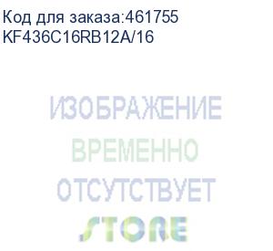 купить память оперативная/ kingston 16gb3600mt/s ddr4 cl16dimm1gx8 furyrenegadergb kf436c16rb12a/16