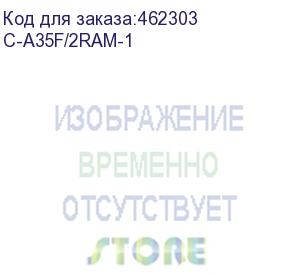 купить кабель 3.5mm audio на 2 rca (розетка - вилки), 0,3 м/ (95-0112001) c-a35f/2ram-1 (kramer)