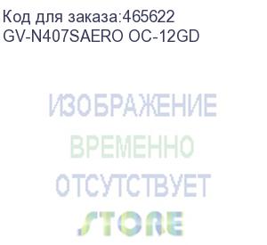 купить видеокарта gigabyte nvidia geforce rtx 4070 super gv-n407saero oc-12gd 12гб aero, gddr6x, oc, ret